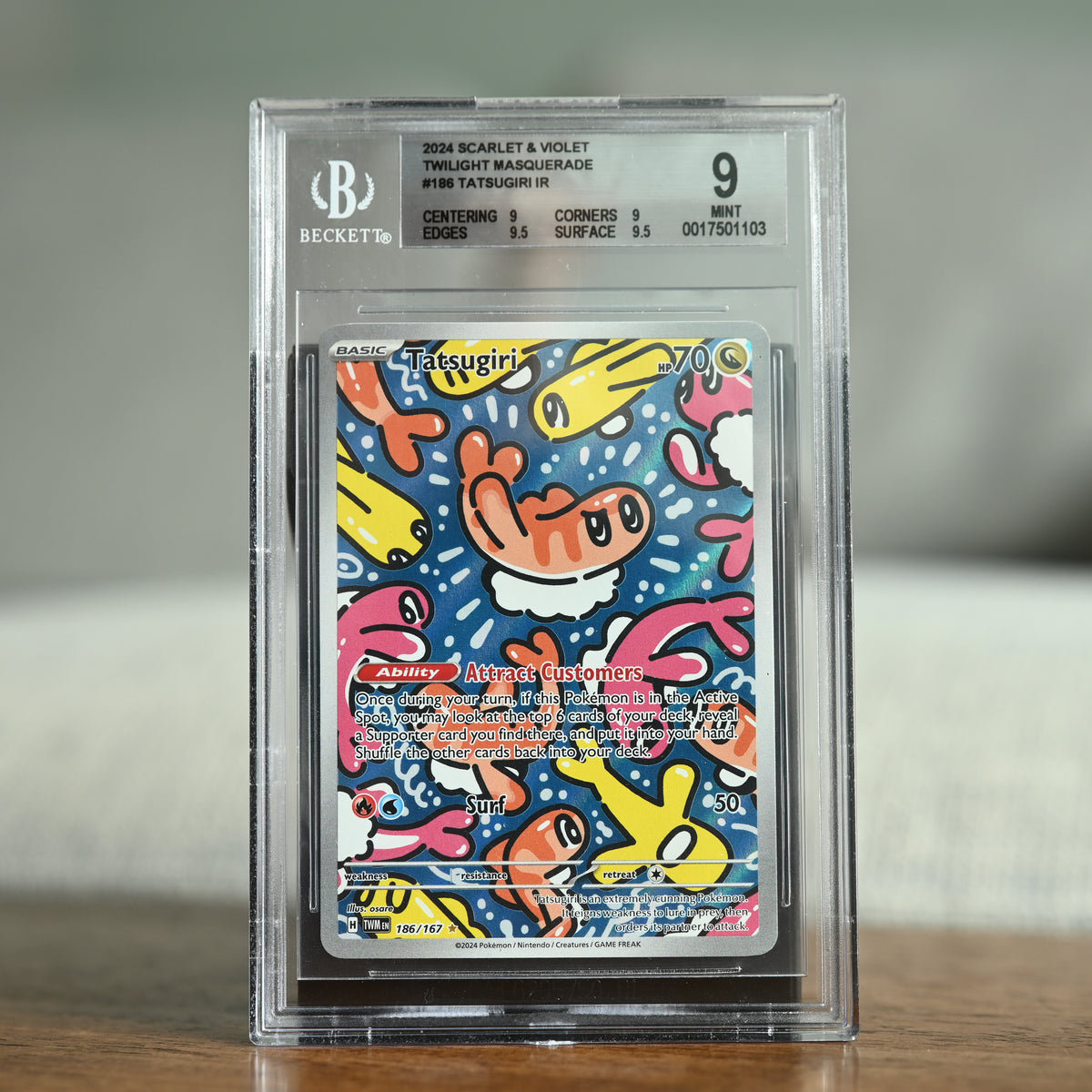Tatsugiri 186/167 BGS 9
