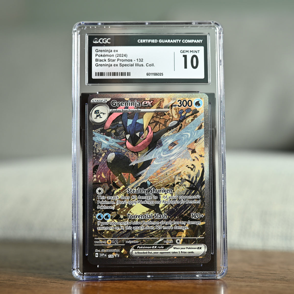 Greninja ex 132 CGC 10
