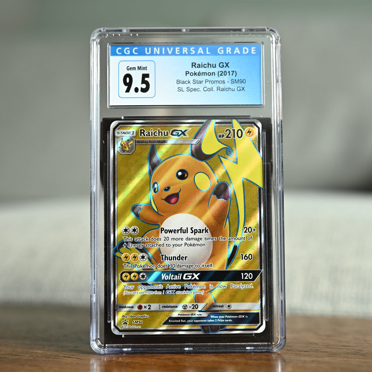 Raichu-GX SM90 CGC 10