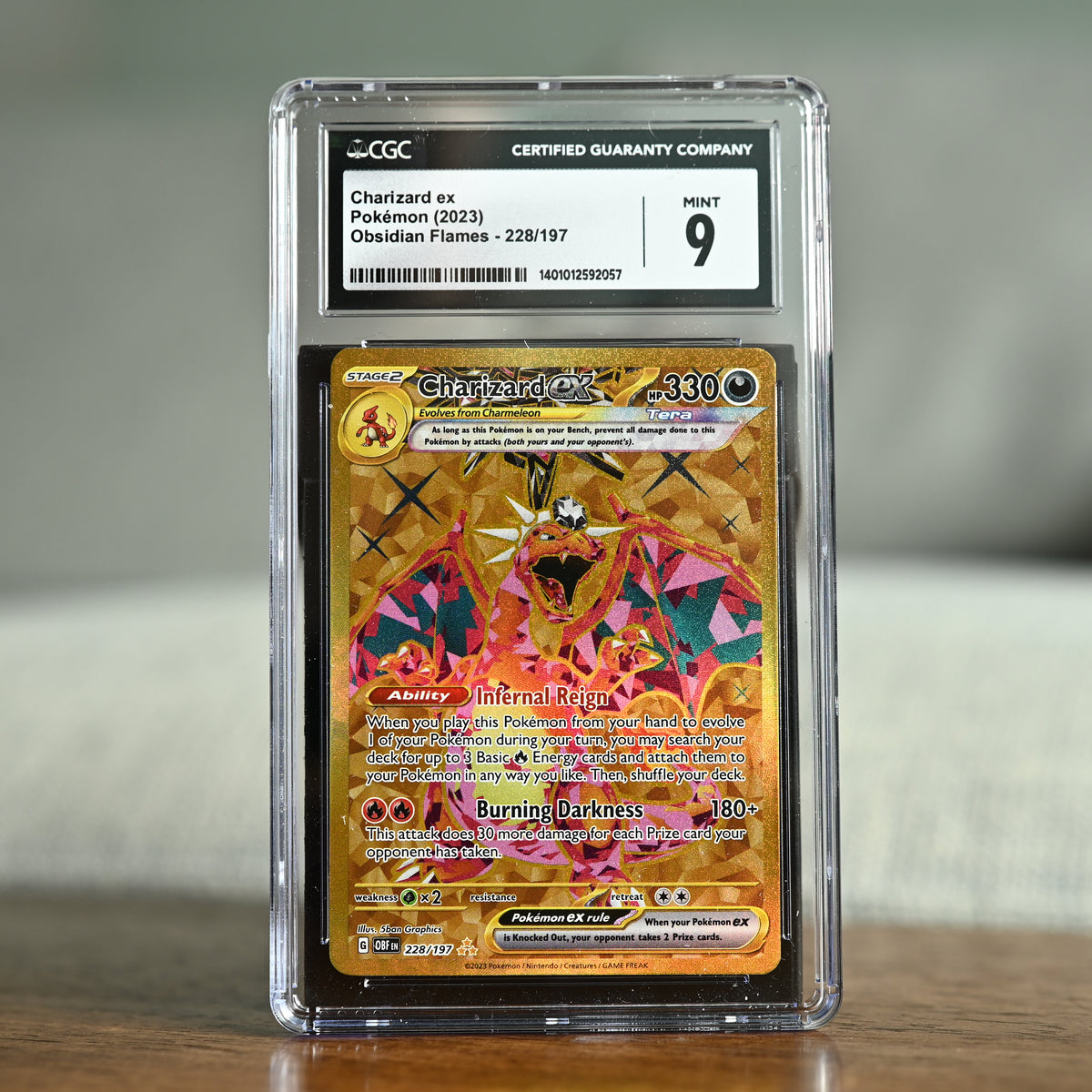 Charizard ex 228/197 CGC 9