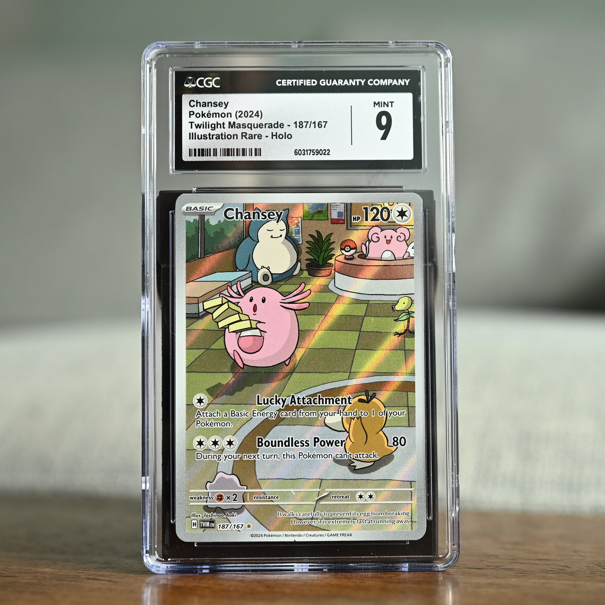 Chansey 187/167 CGC 9