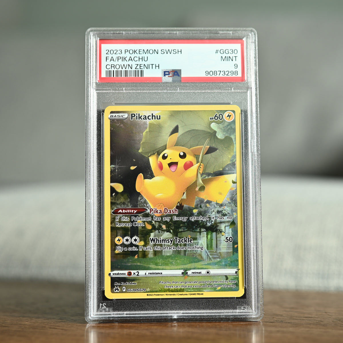 Pikachu GG30/GG70 PSA 9