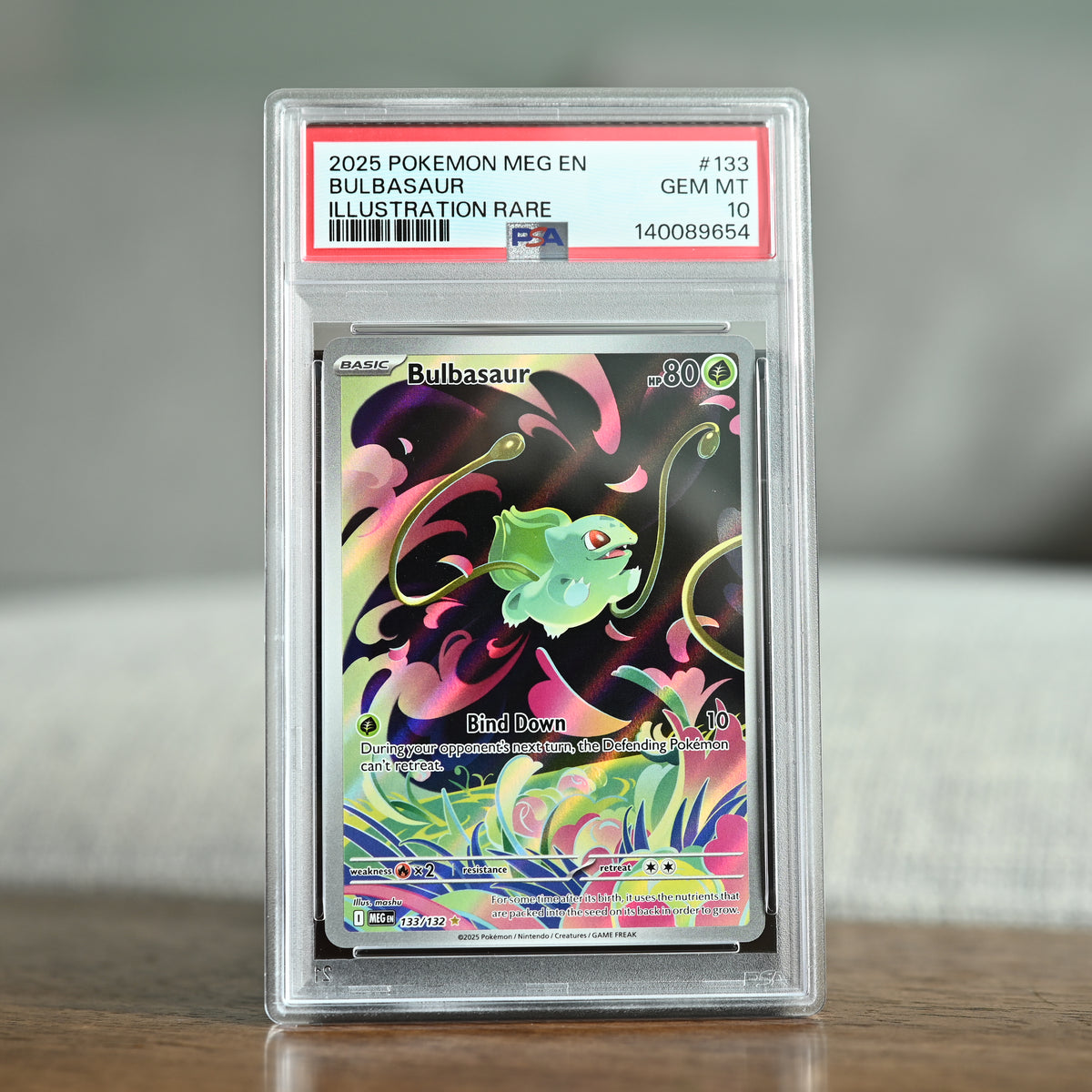 Bulbasaur 133/132 PSA 10