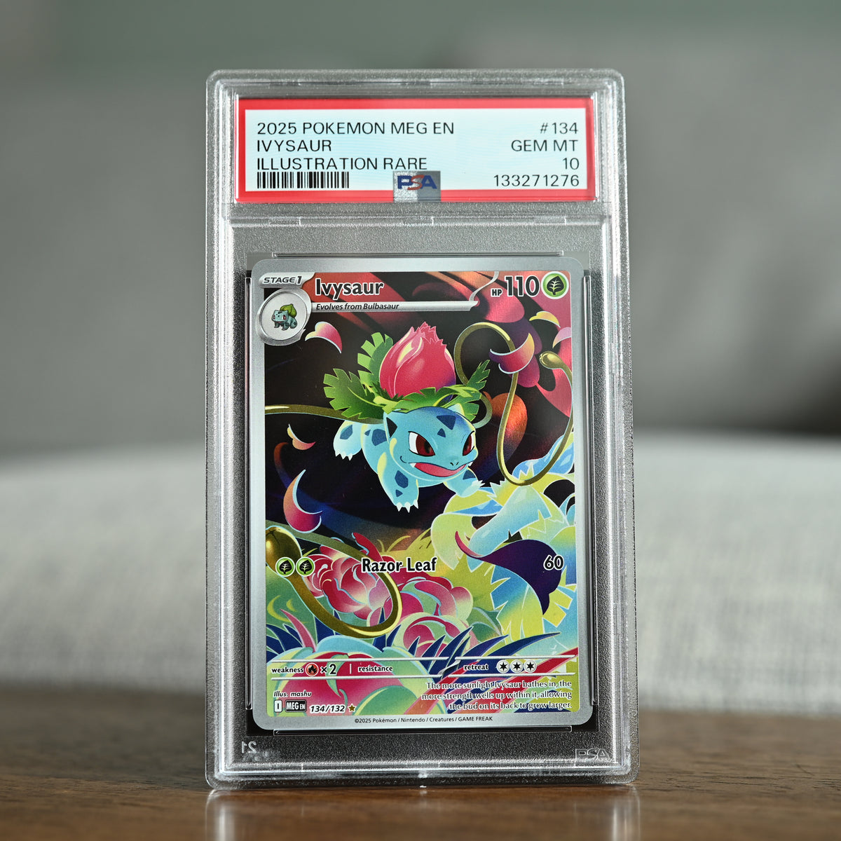 Ivysaur 134/132 PSA 10