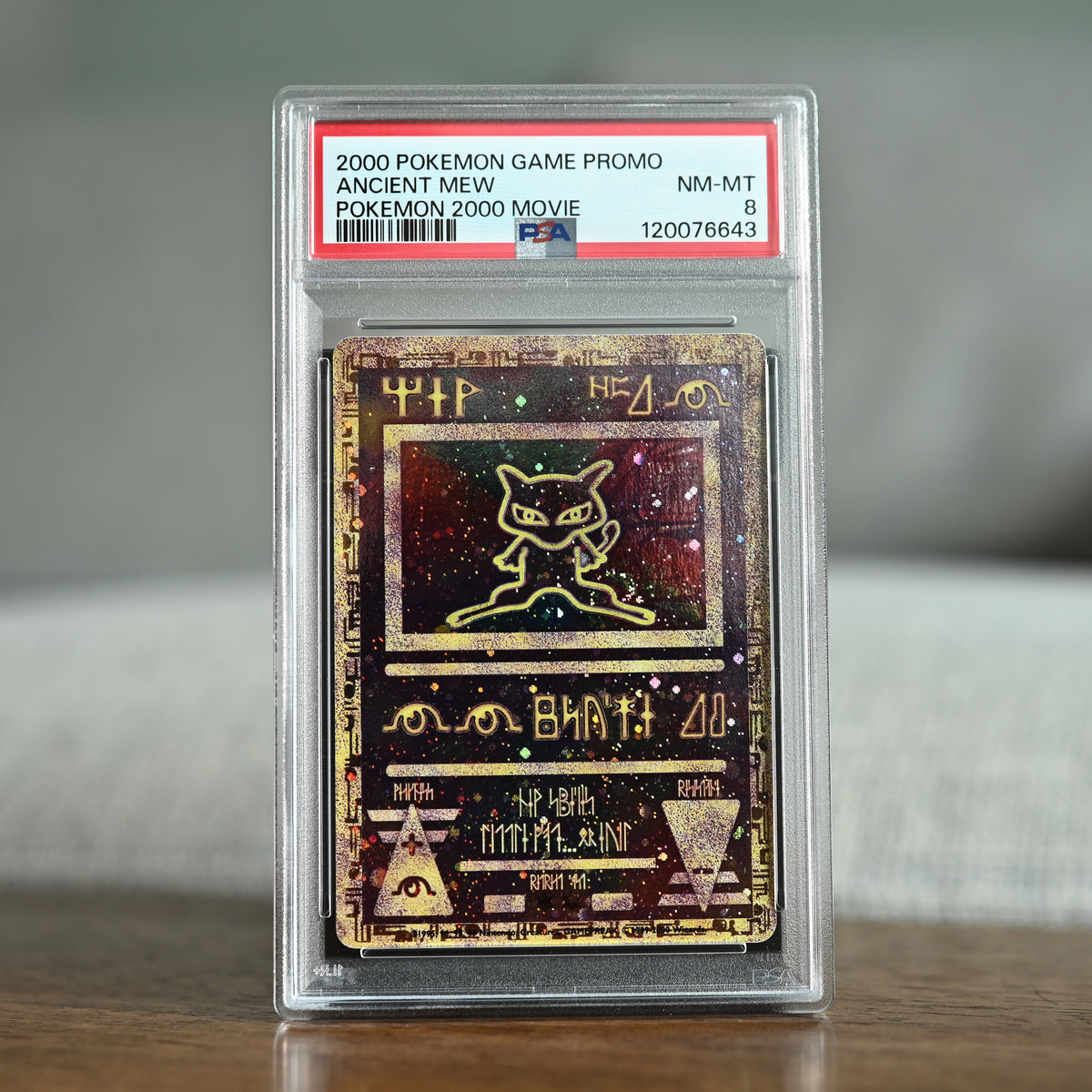 Ancient Mew (2019 Mewtwo Strikes Back-Evolution) PSA 8