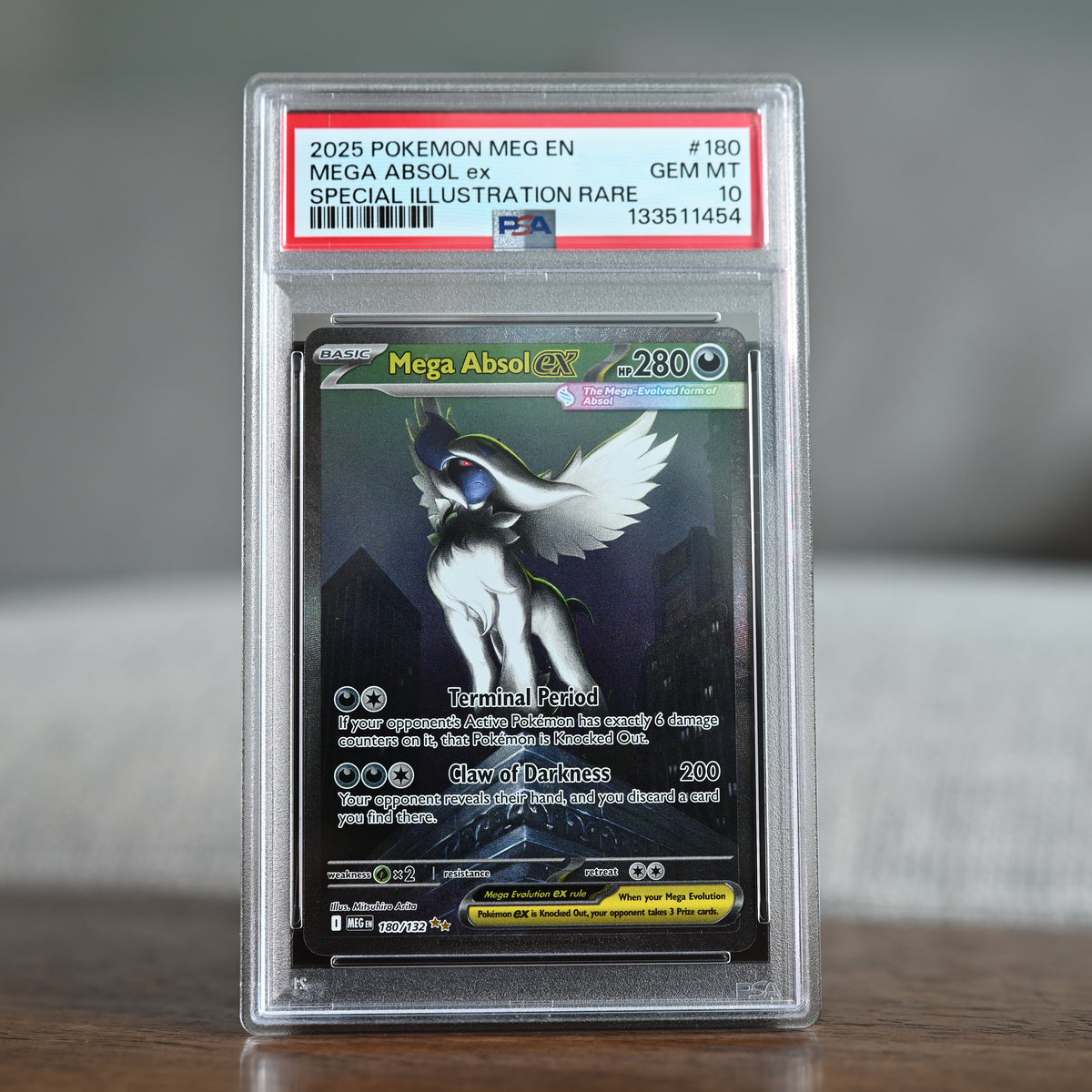 Mega Absol ex 180/132 PSA 10
