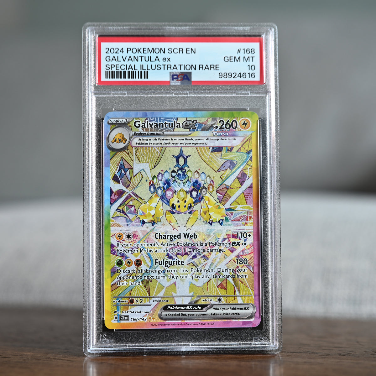 Galvantula ex 168/142 PSA 10