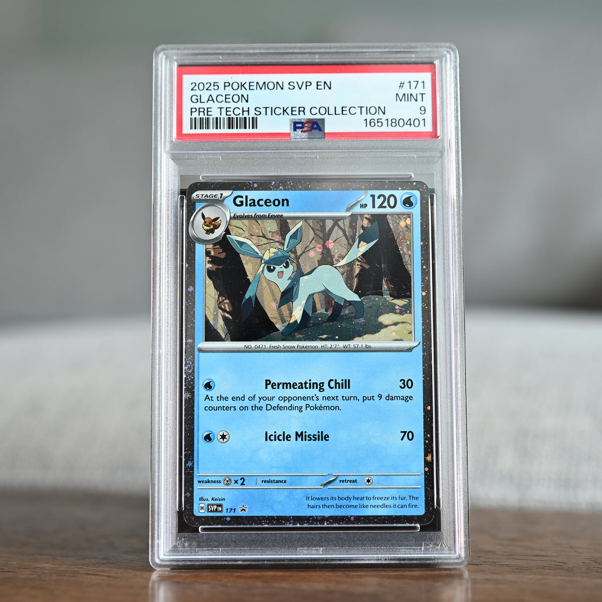 Glaceon 171 PSA 9