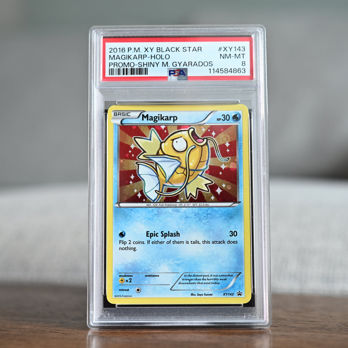 Magikarp XY143 PSA 8