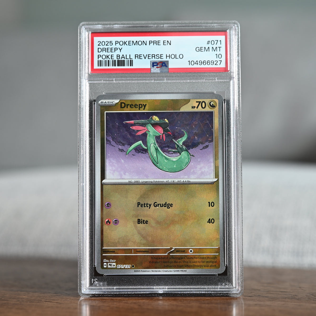 Dreepy (Poke Ball) 071/131 PSA 10