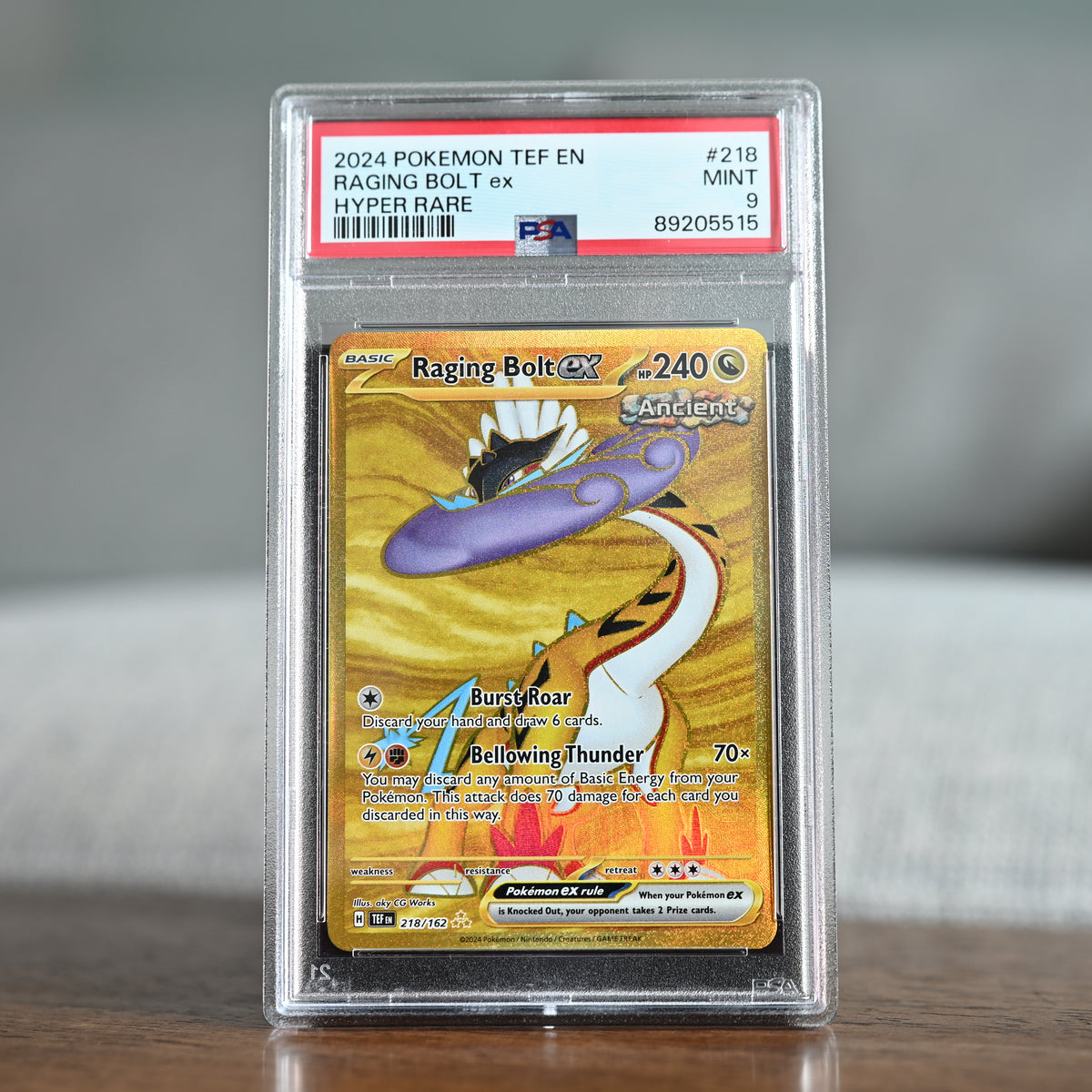 Raging Bolt ex 218/162 PSA 9