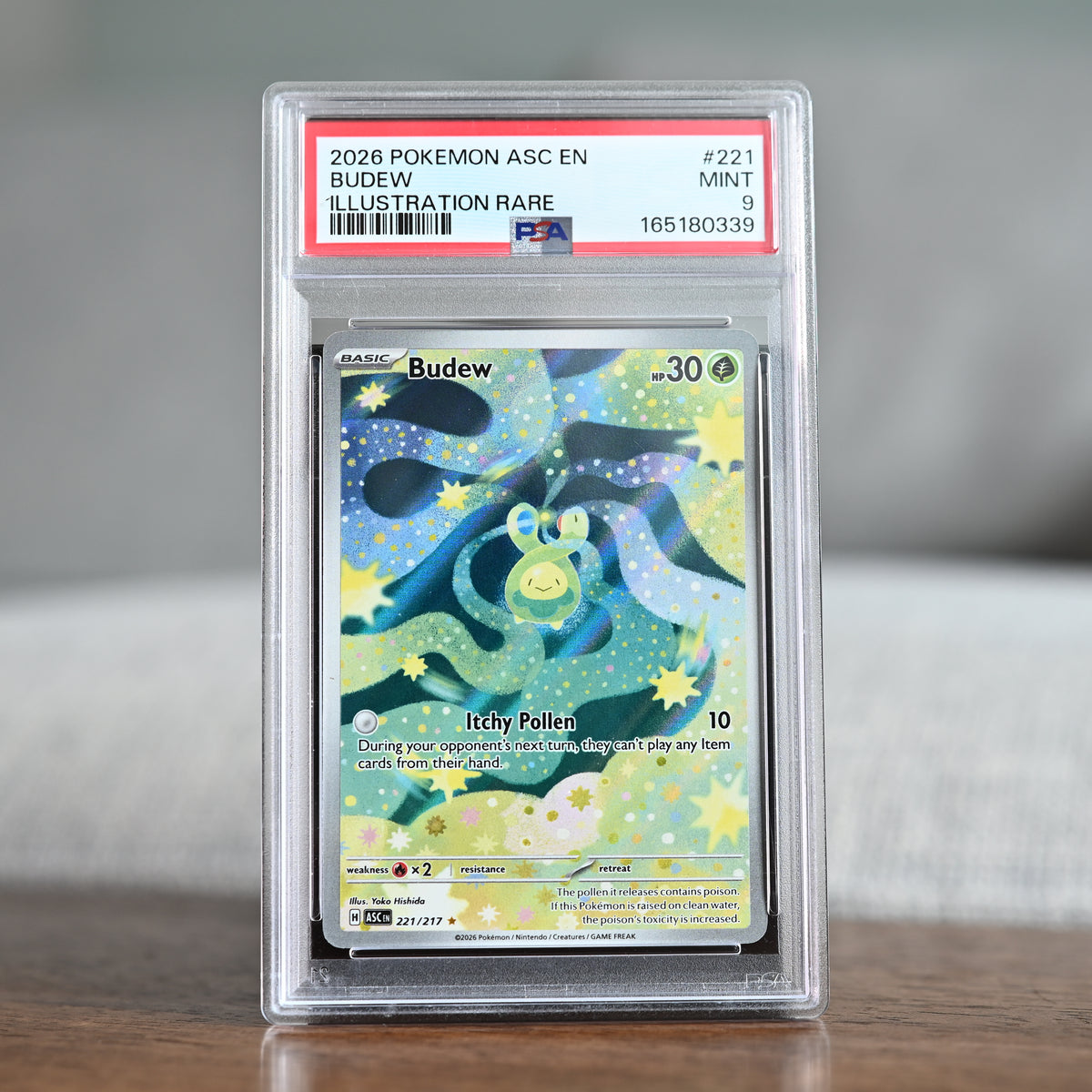Budew 221/217 PSA 9