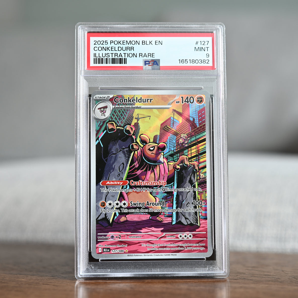 Conkeldurr 127/086 PSA 9