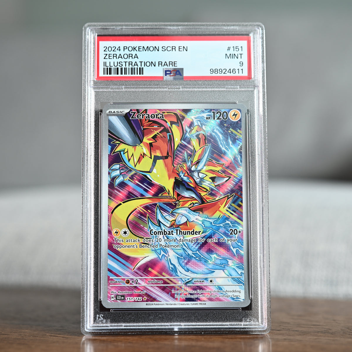 Zeraora 151/142 PSA 9