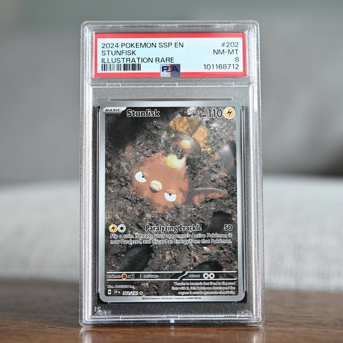 Stunfisk 202/191 PSA 8