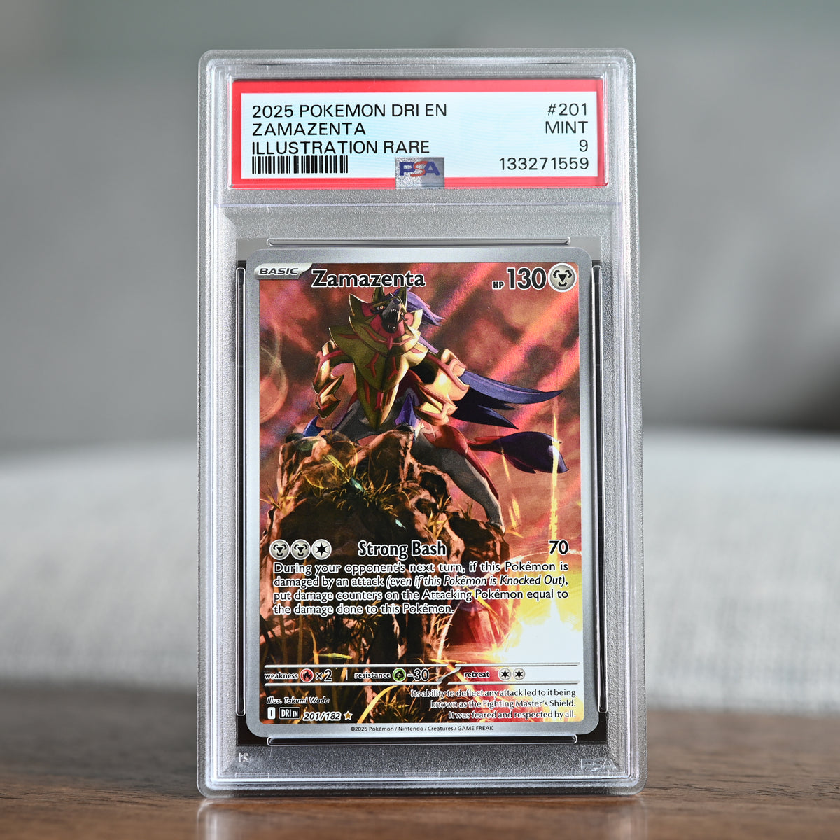 Zamazenta 201/182 PSA 9