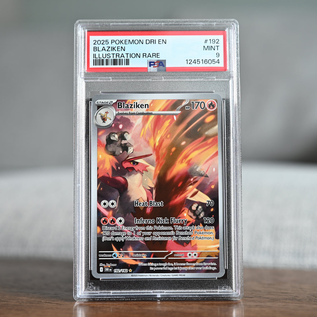 Blaziken 192/182 PSA 9