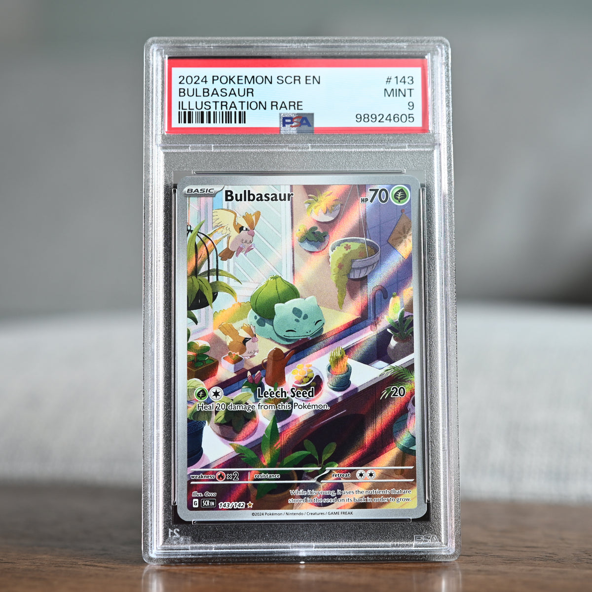 Bulbasaur 143/142 PSA 9