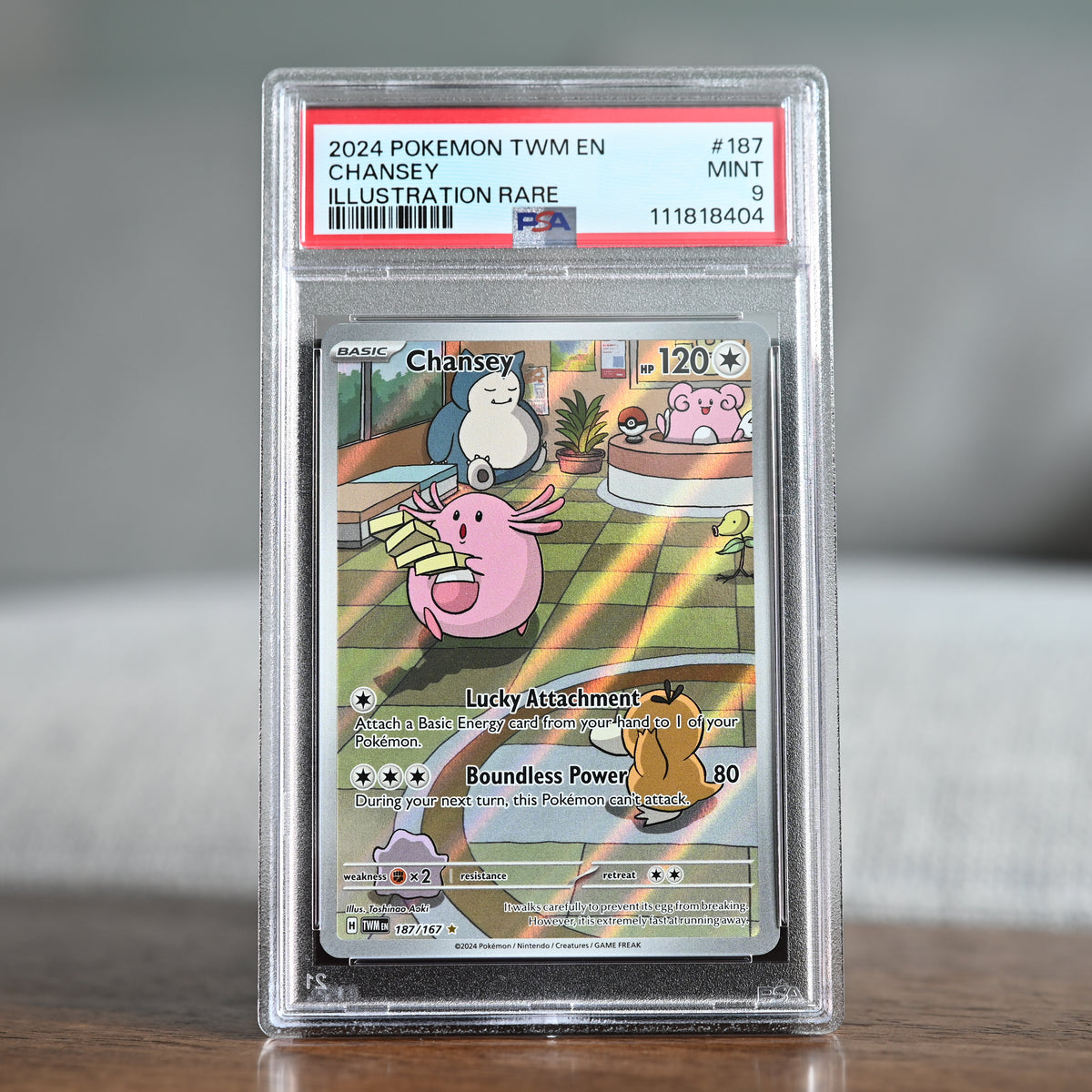 Chansey 187/167 PSA 9