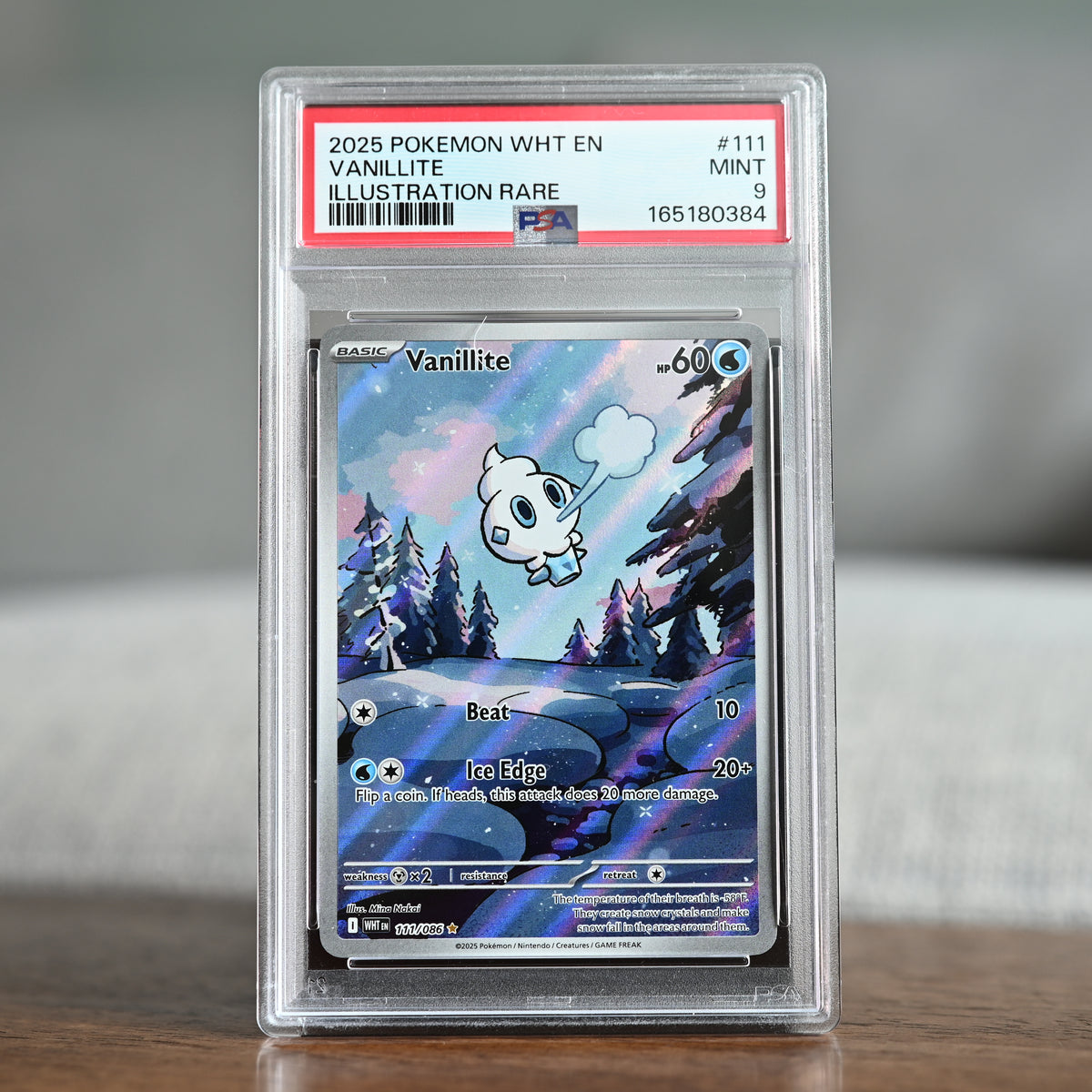 Vanillite 111/086 PSA 9