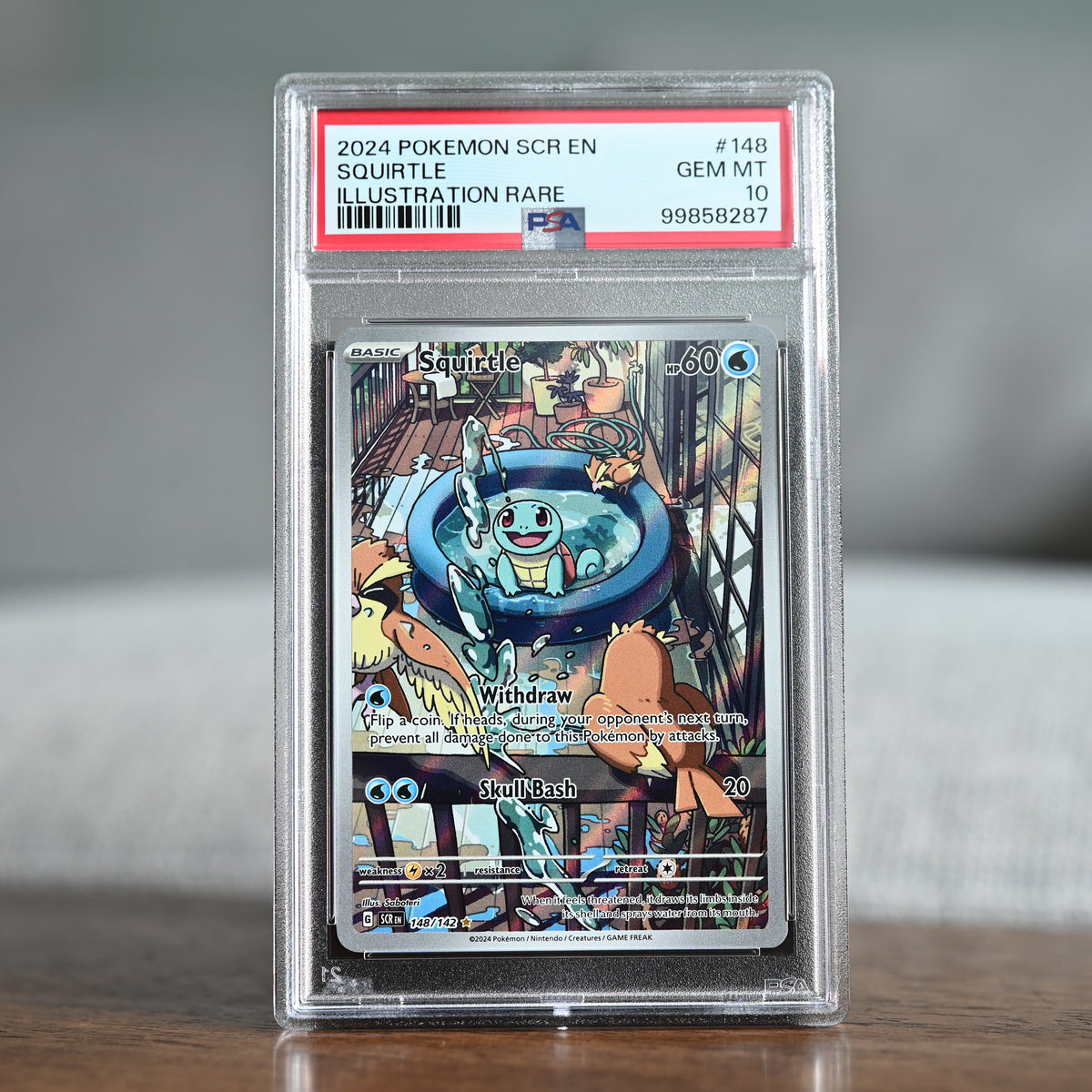 Squirtle 148/142 PSA 10