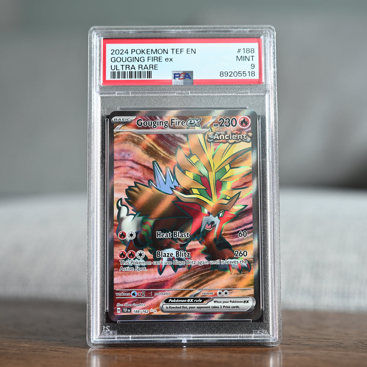 Gouging Fire ex 188/162 PSA 9