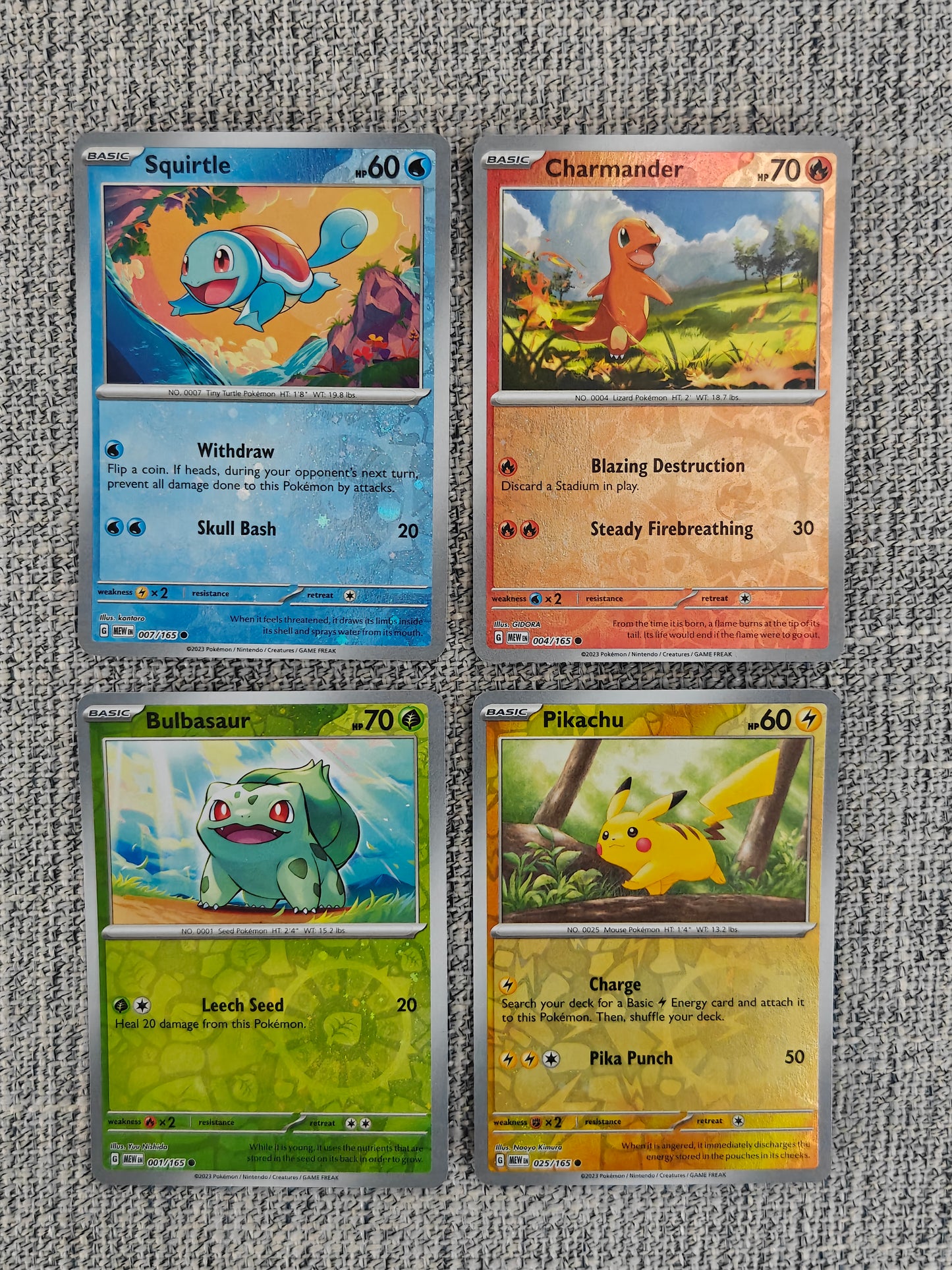 151 Costco Cosmos Holo Set of 4 (NM)
