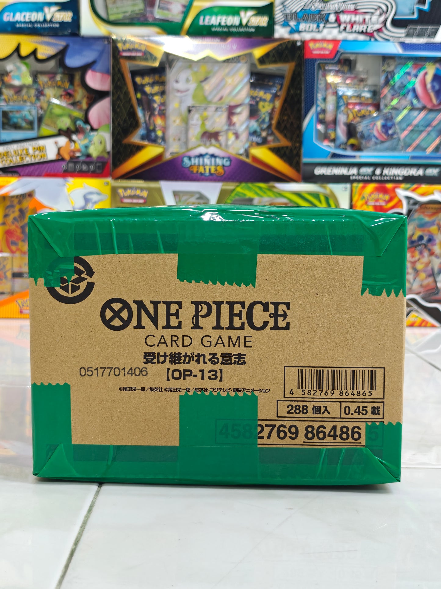 One Piece 13 Japanese Booster Box Case