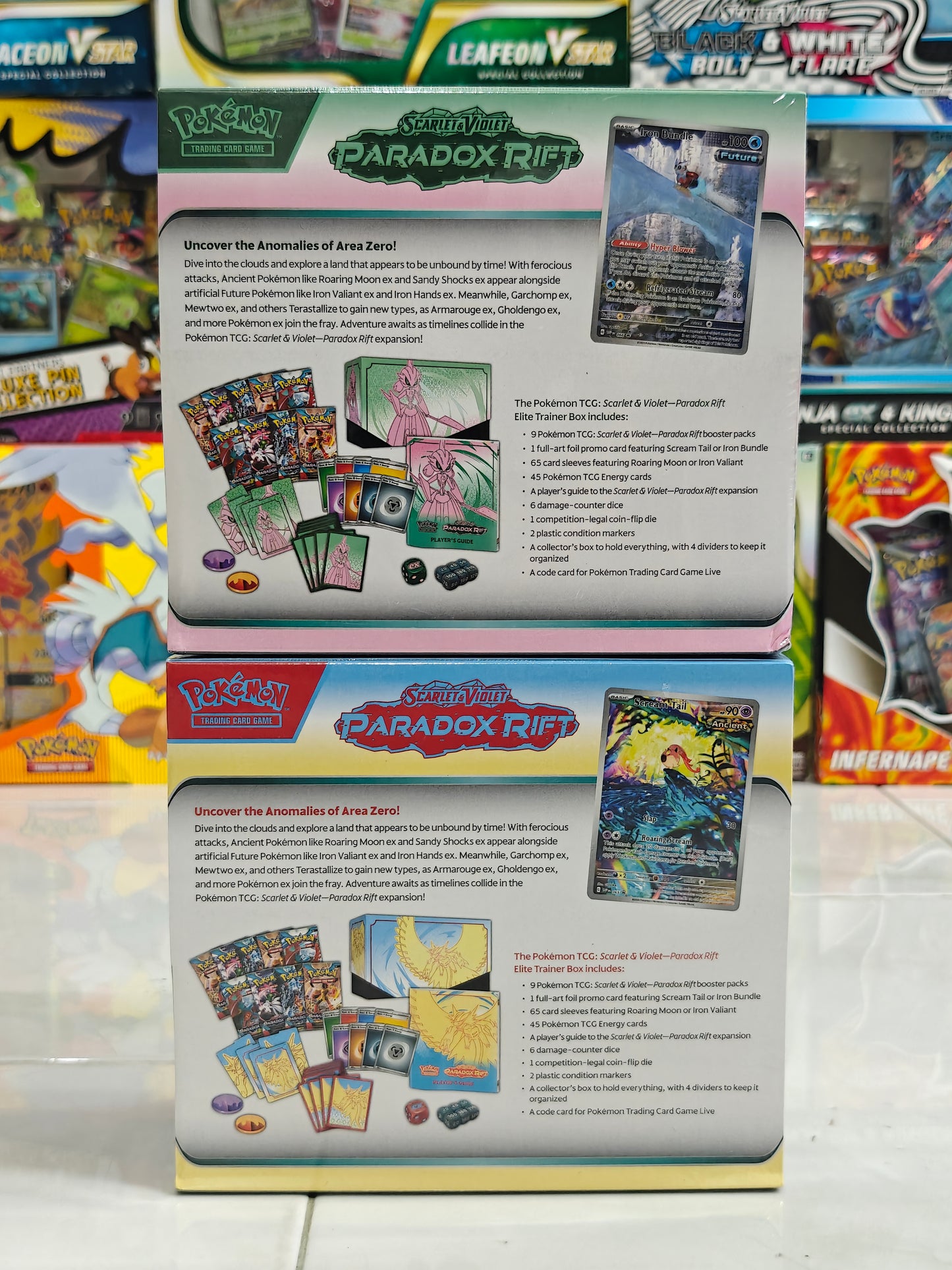 Paradox Rift Elite Trainer Box Pair
