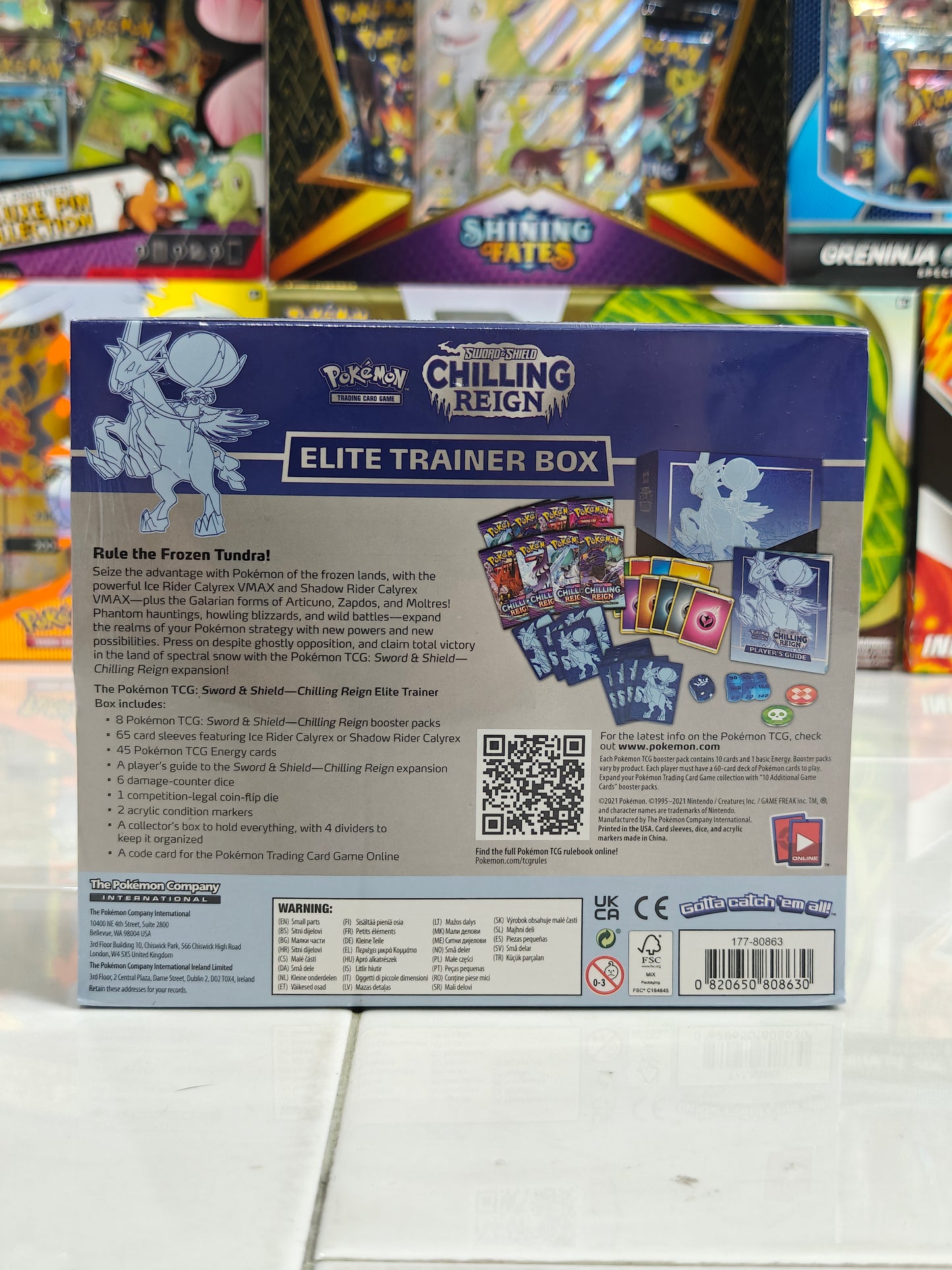 Chilling Reign Ice Rider Elite Trainer Box