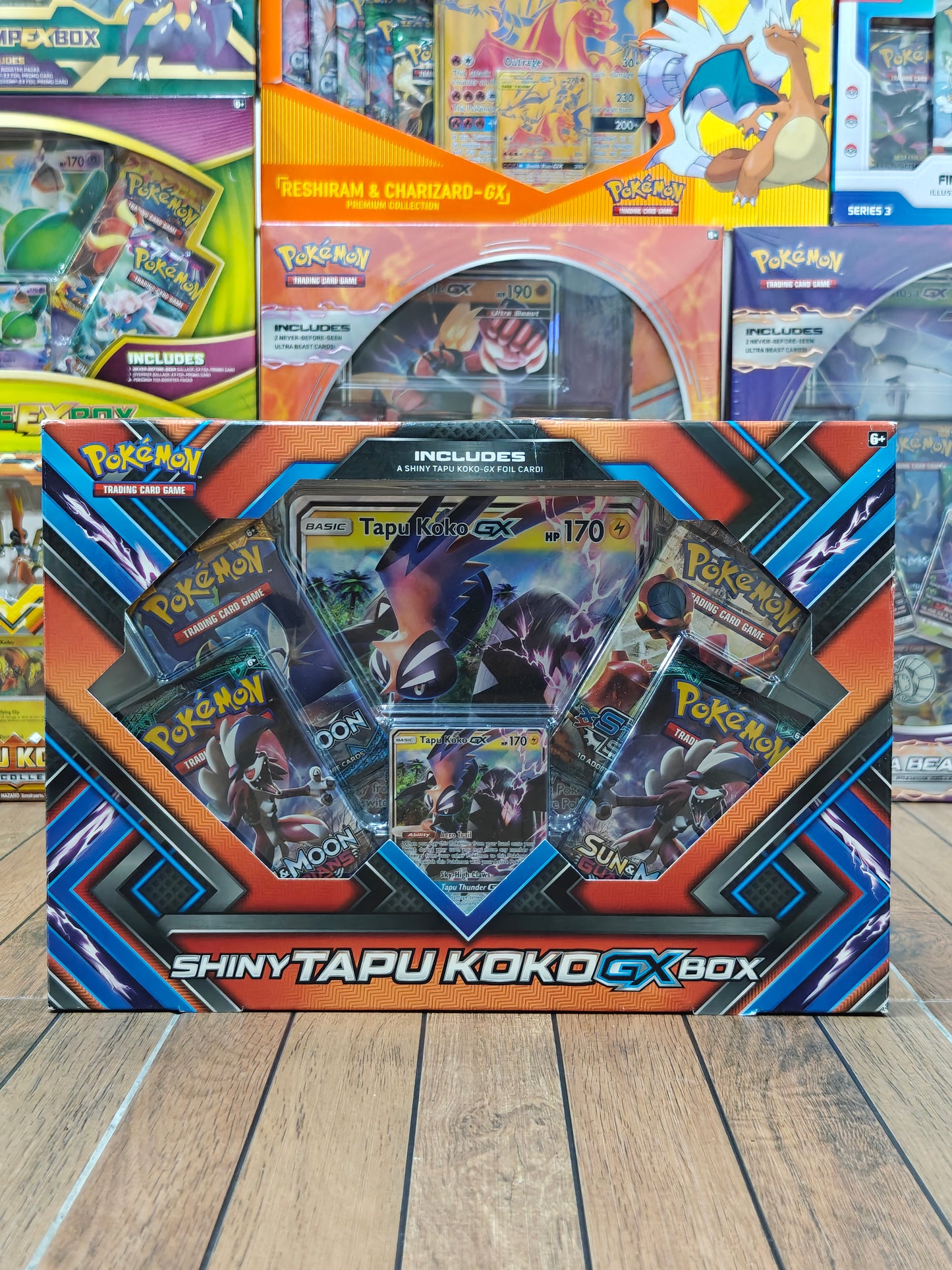 Shiny Tapu Koko GX Box
