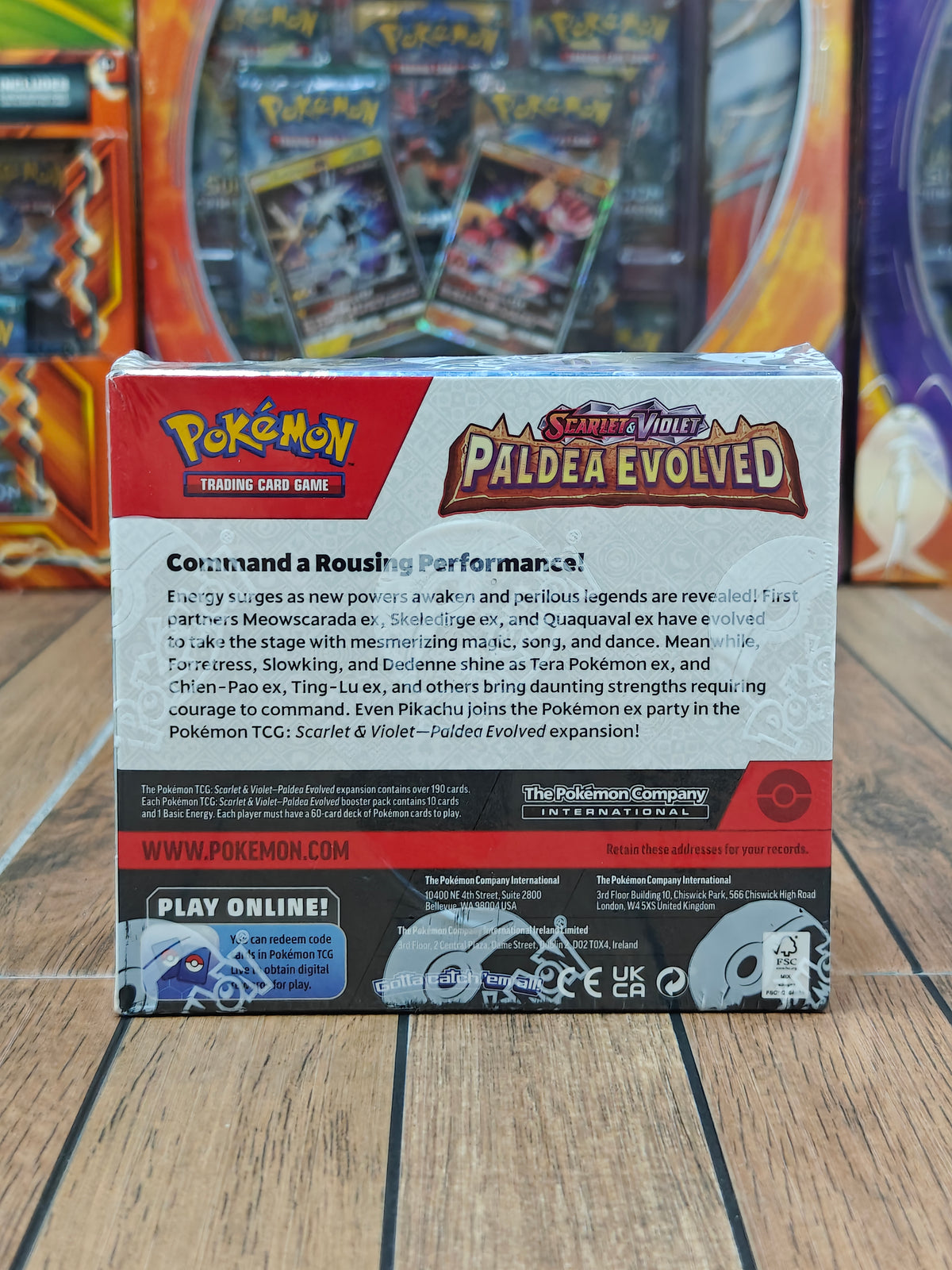 Paldea Evolved Booster Box