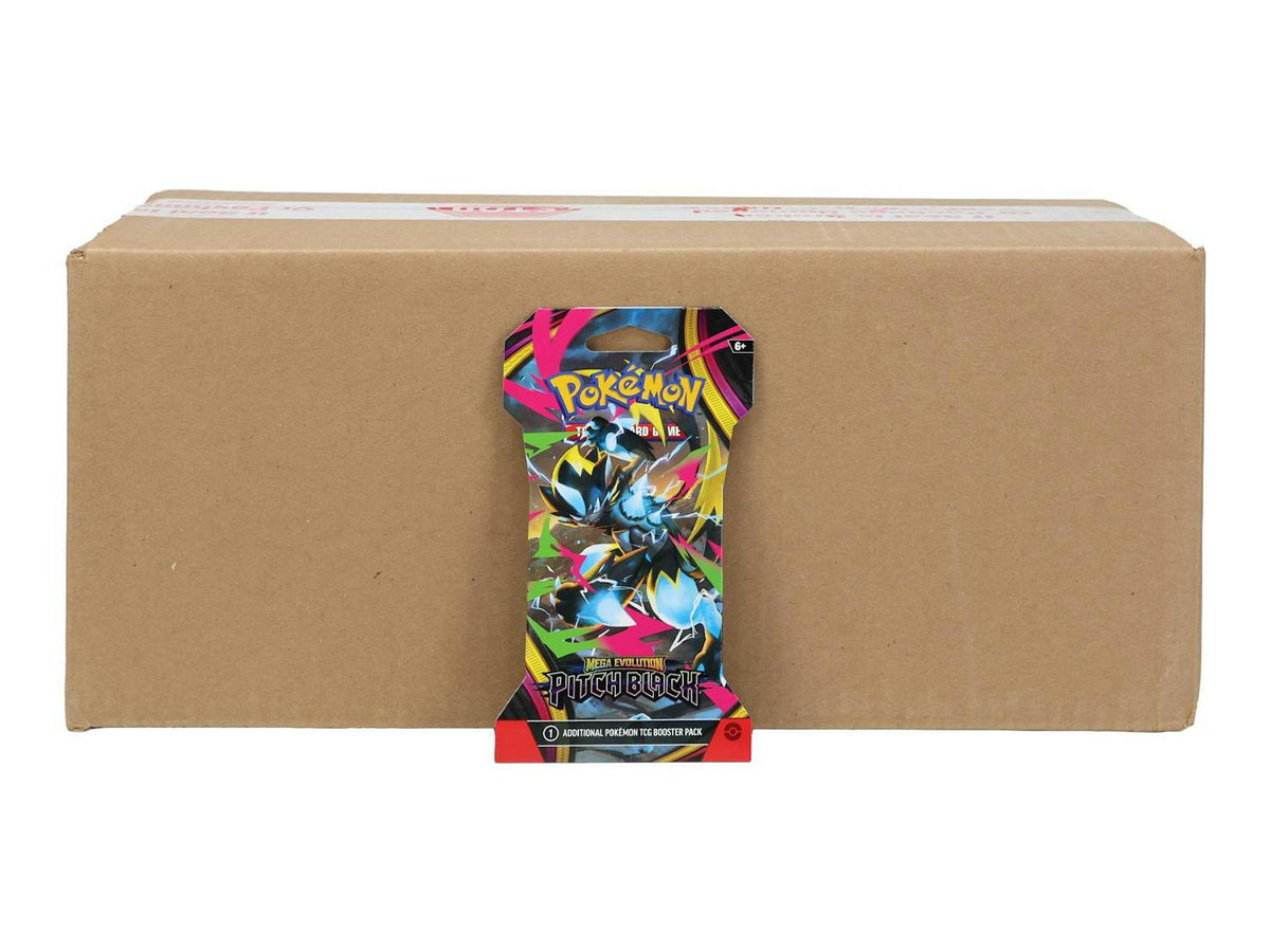 Pitch Black Sleeved Booster Case