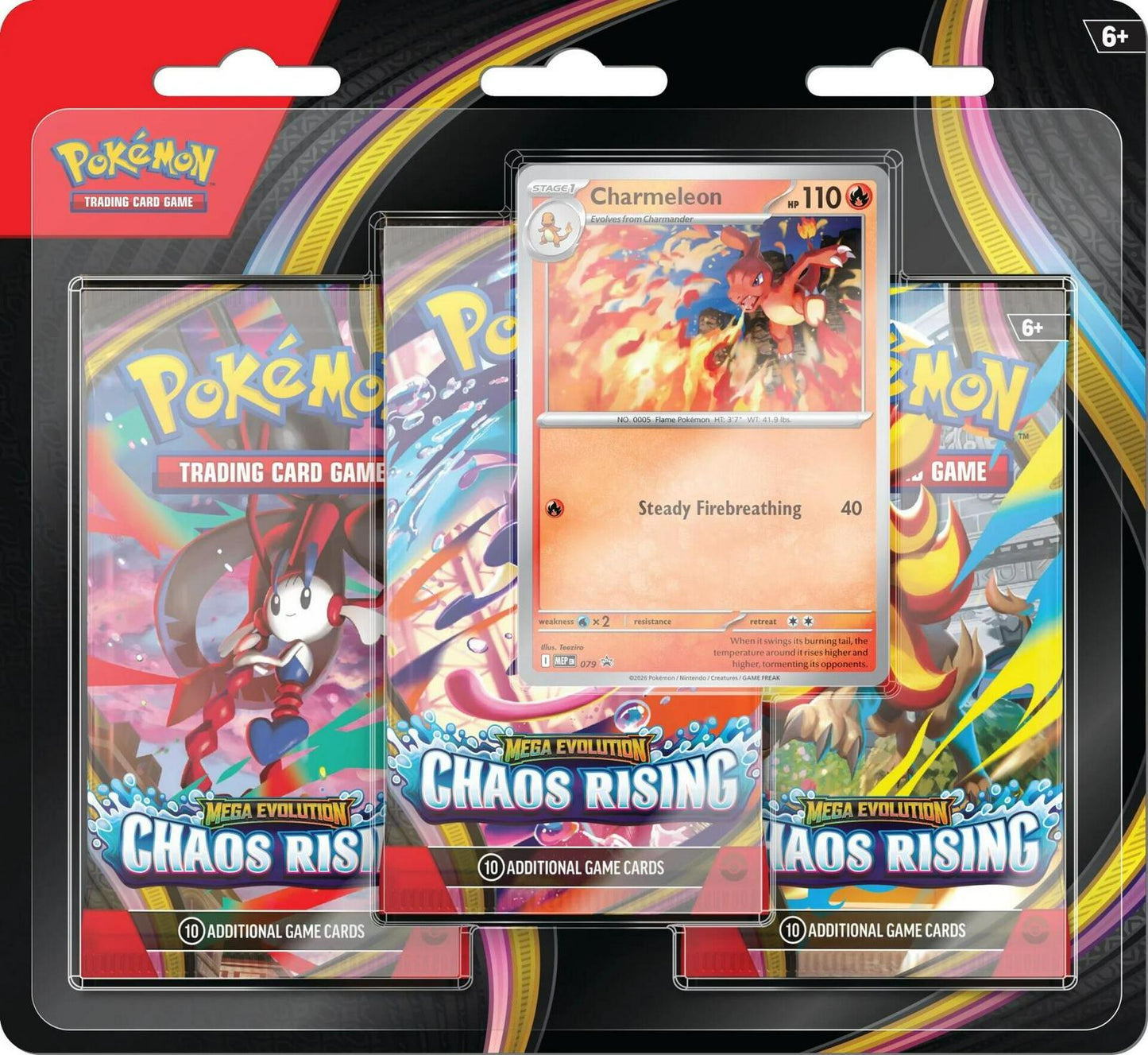 ME04 Chaos Rising 3pk Blister