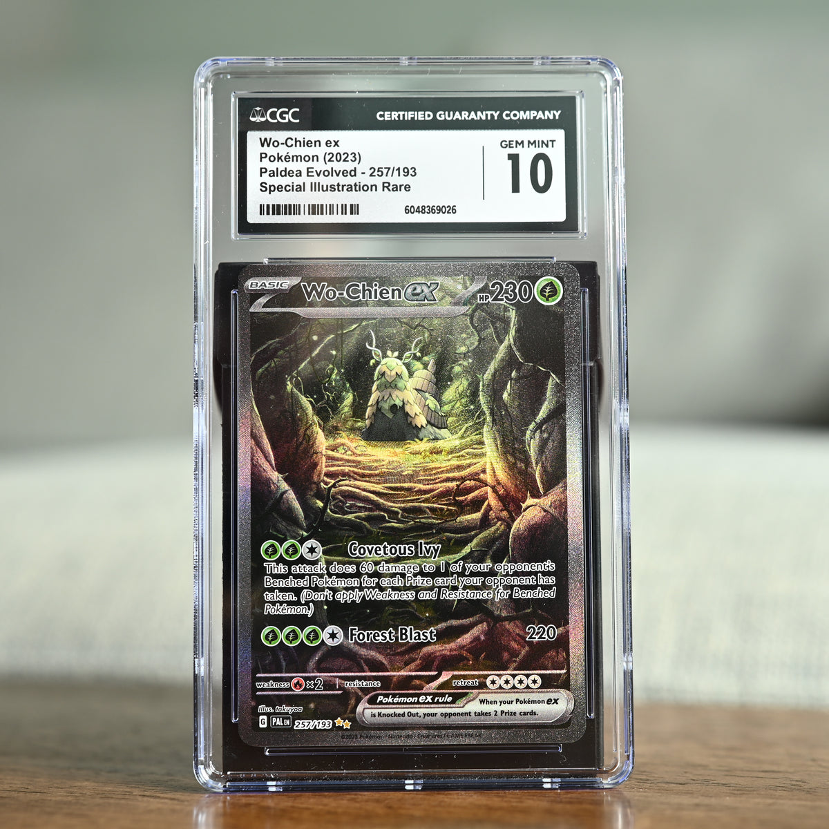 Wo-Chien ex (Alternate Art) 257/193 CGC 10