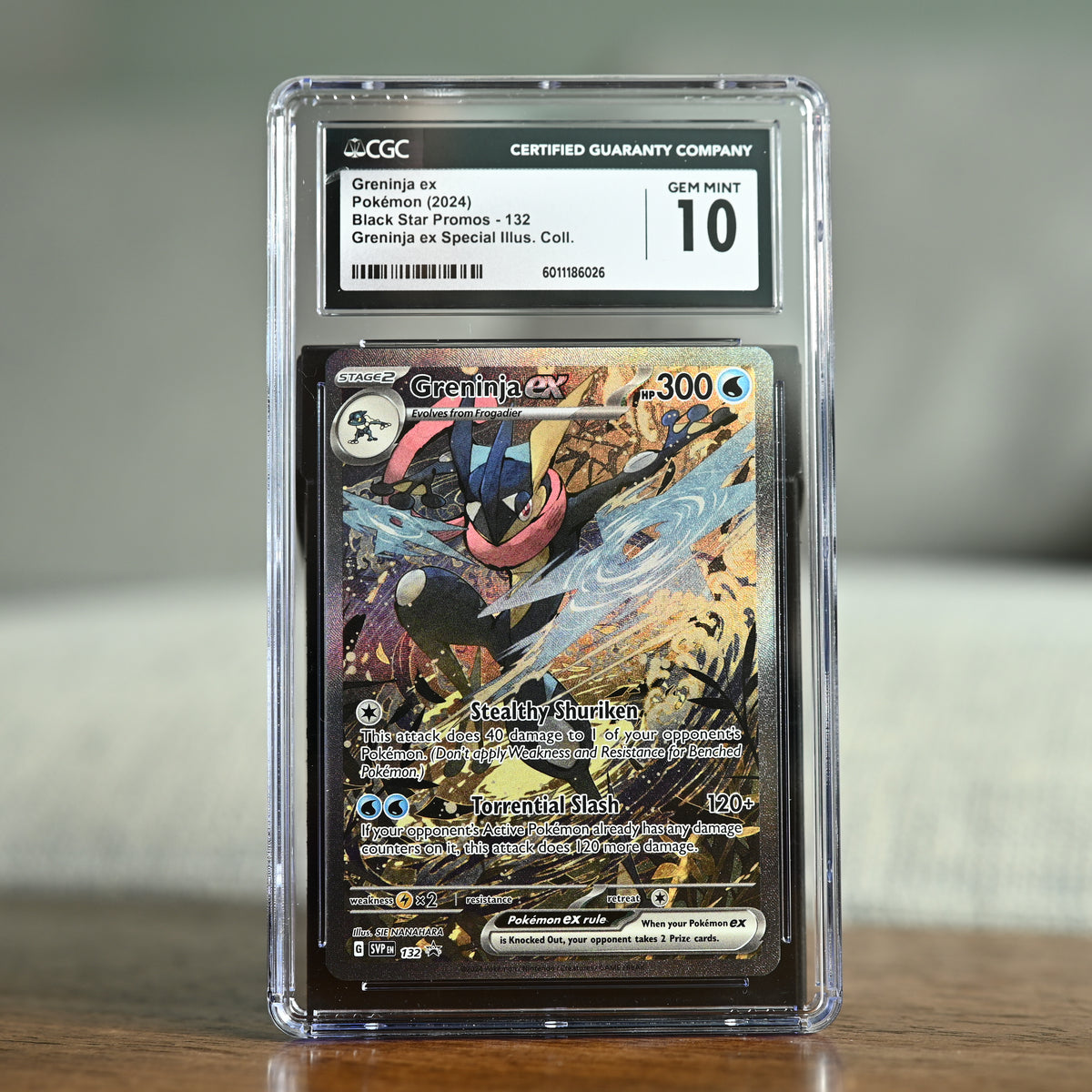 Greninja ex 132 CGC 10