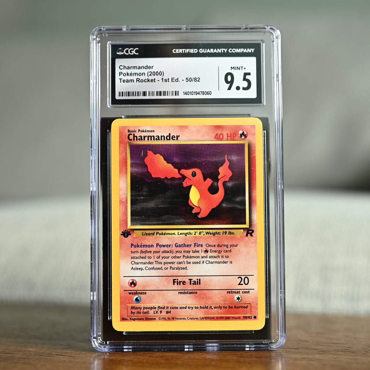 Charmander 50/82 CGC 9.5