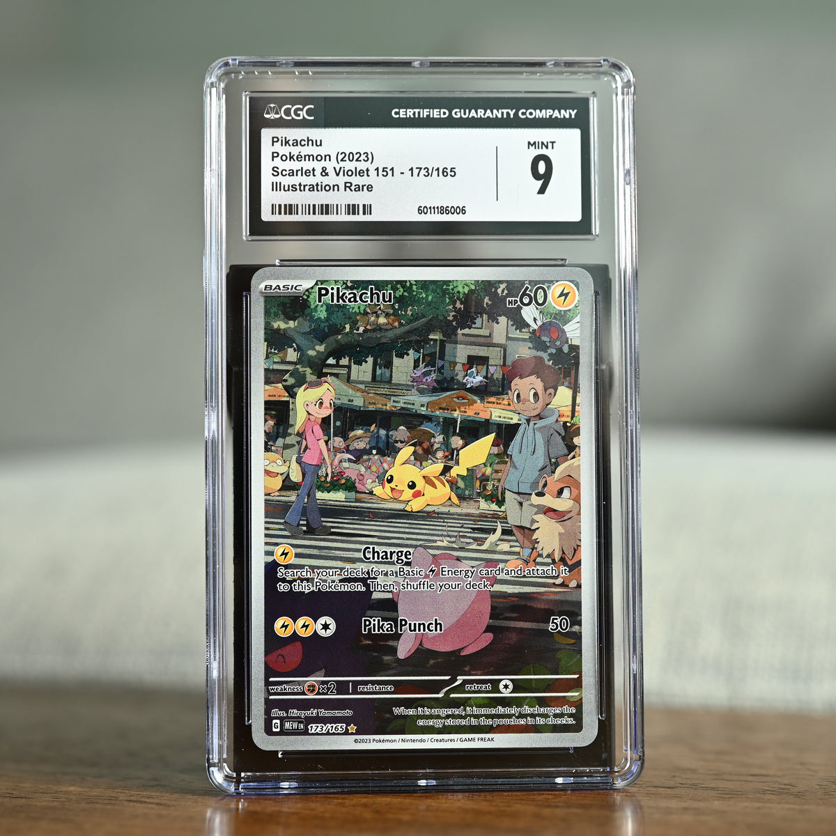 Pikachu 173/165 CGC 9