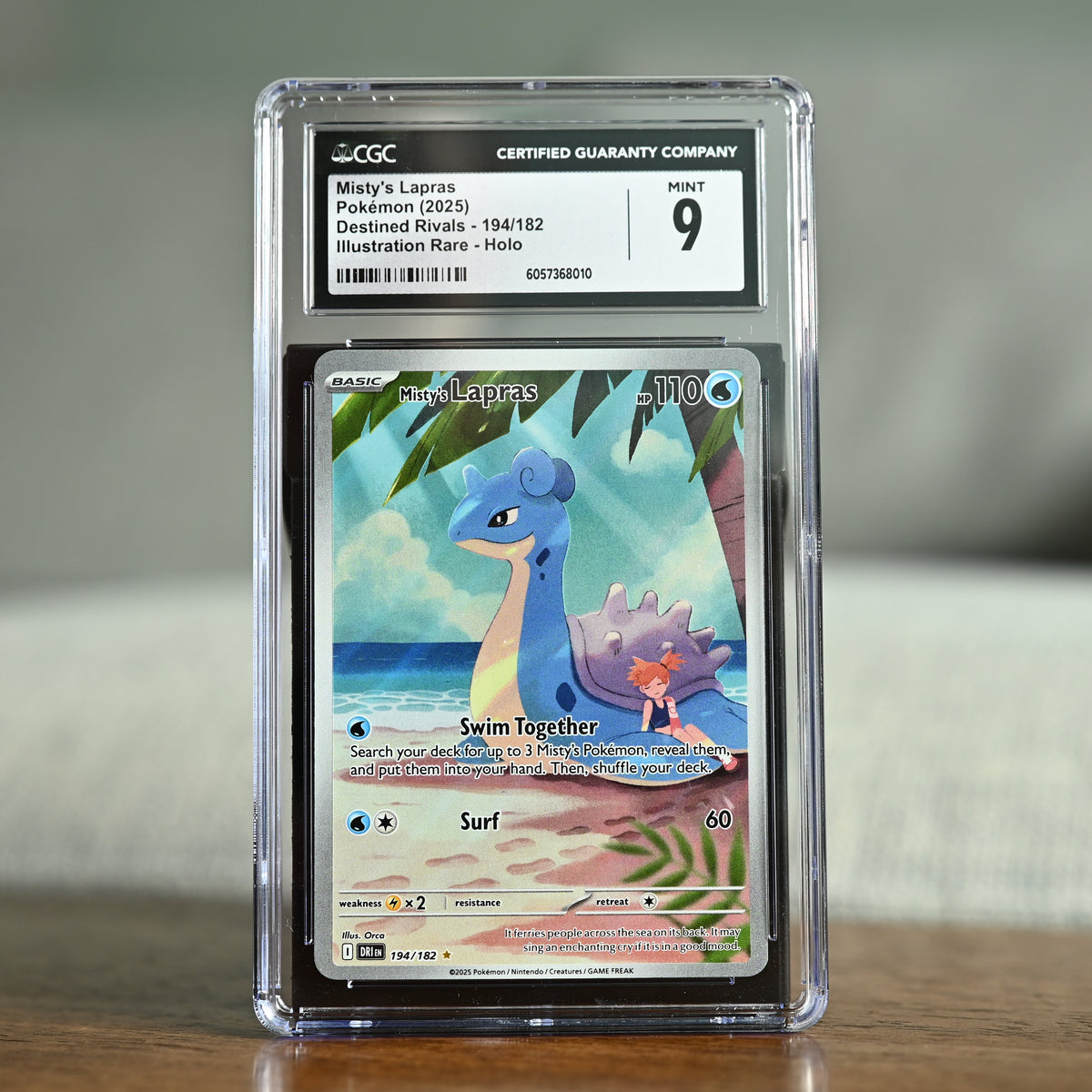 Misty's Lapras 194/182 CGC 9