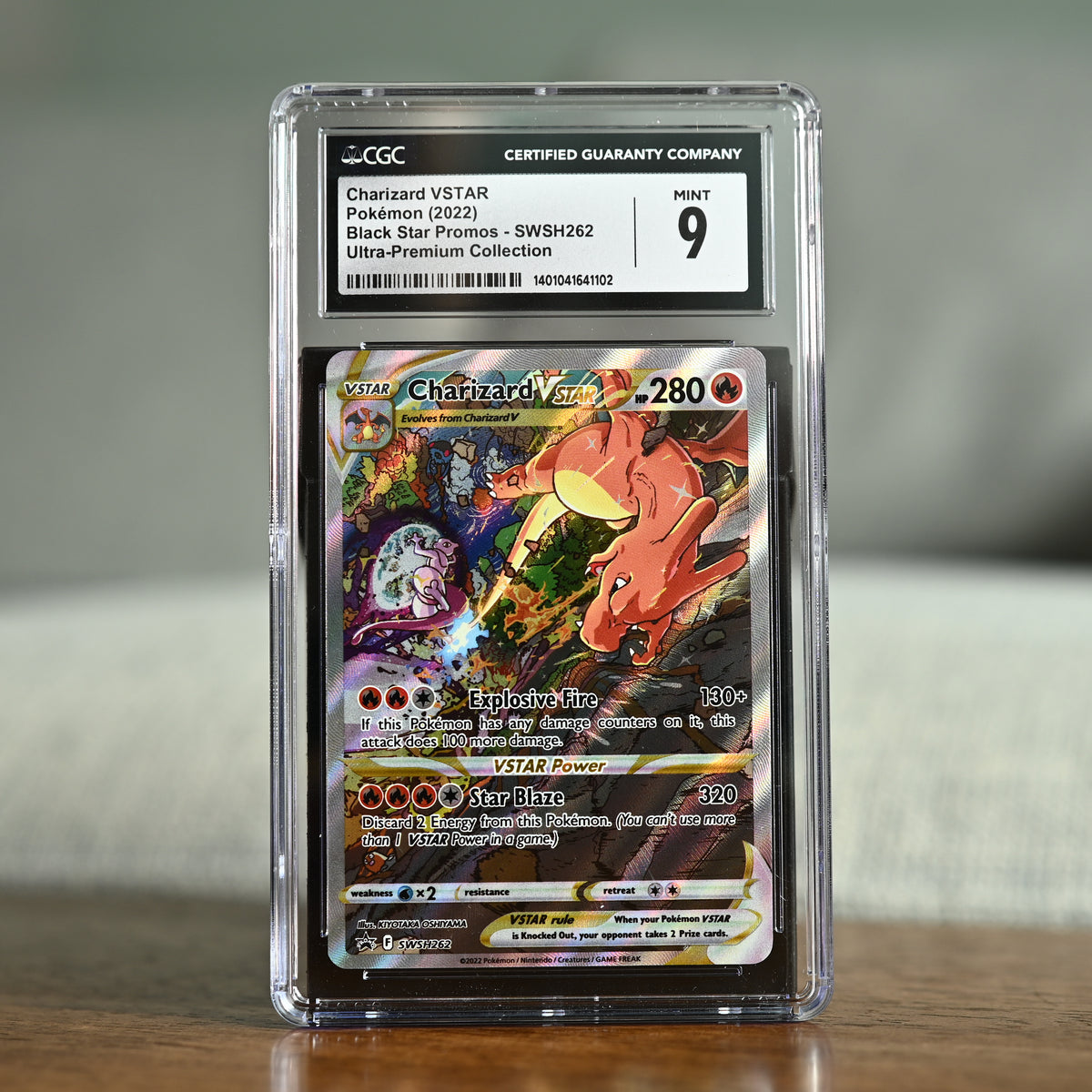 Charizard VSTAR (Alternate Art) SWSH262 CGC 9