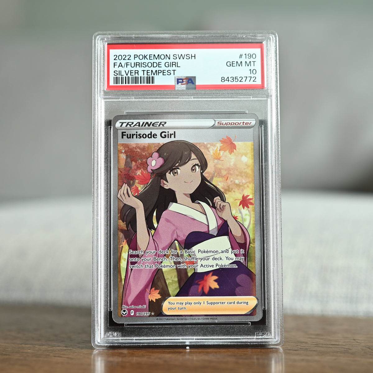 Furisode Girl 190/195 PSA 10