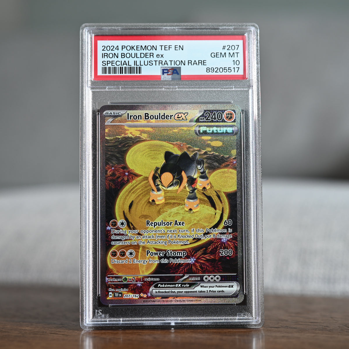 Iron Boulder ex 207/162 PSA 10