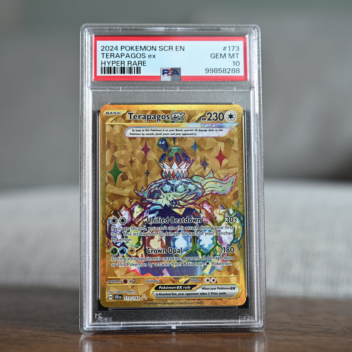 Terapagos ex 173/142 PSA 10