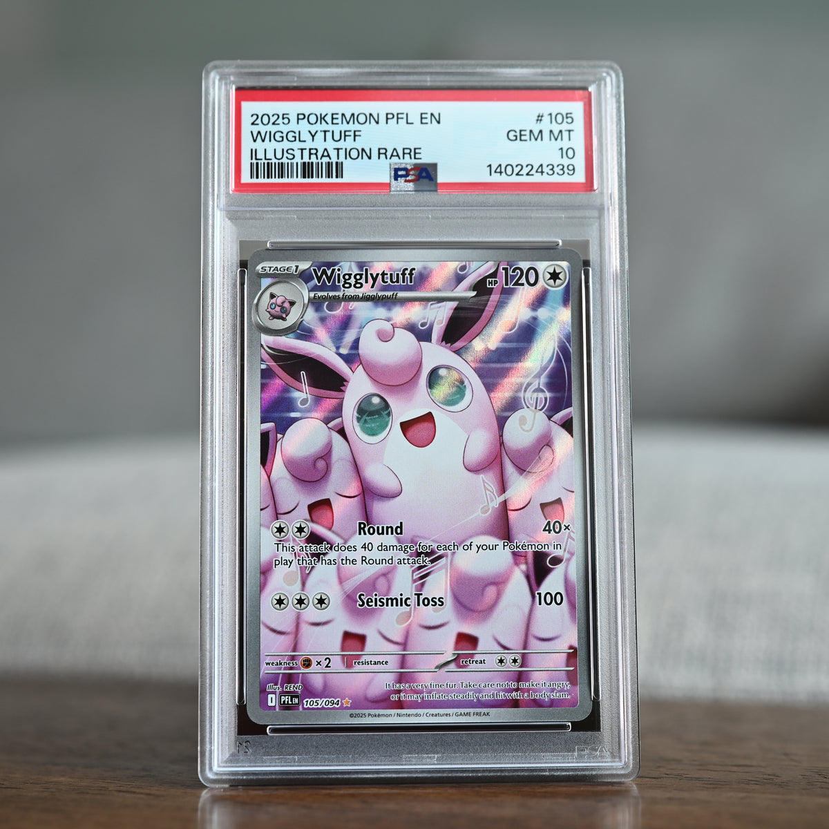Wigglytuff 105/094 PSA 10