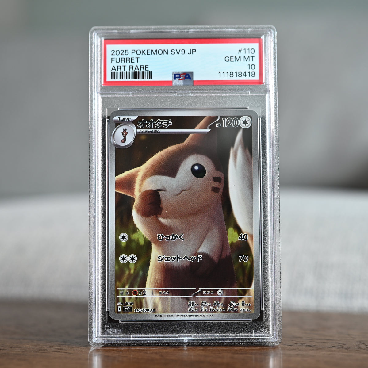Furret 110/100 PSA 10