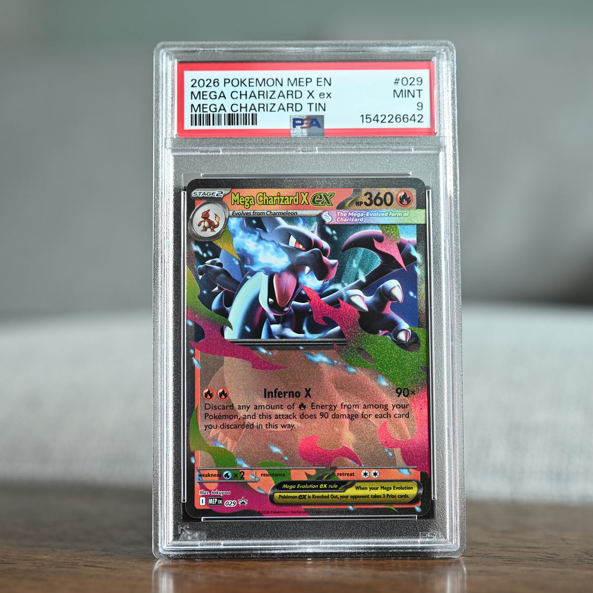 Mega Charizard X ex 29 PSA 9
