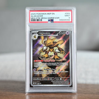 Alakazam ETB + PC ETB Promo Sequential PSA 9