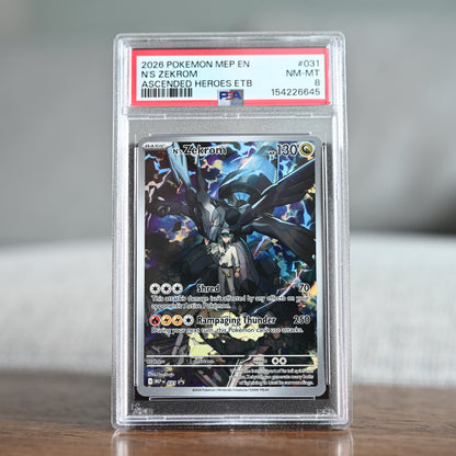 N's Zekrom 31 PSA 8