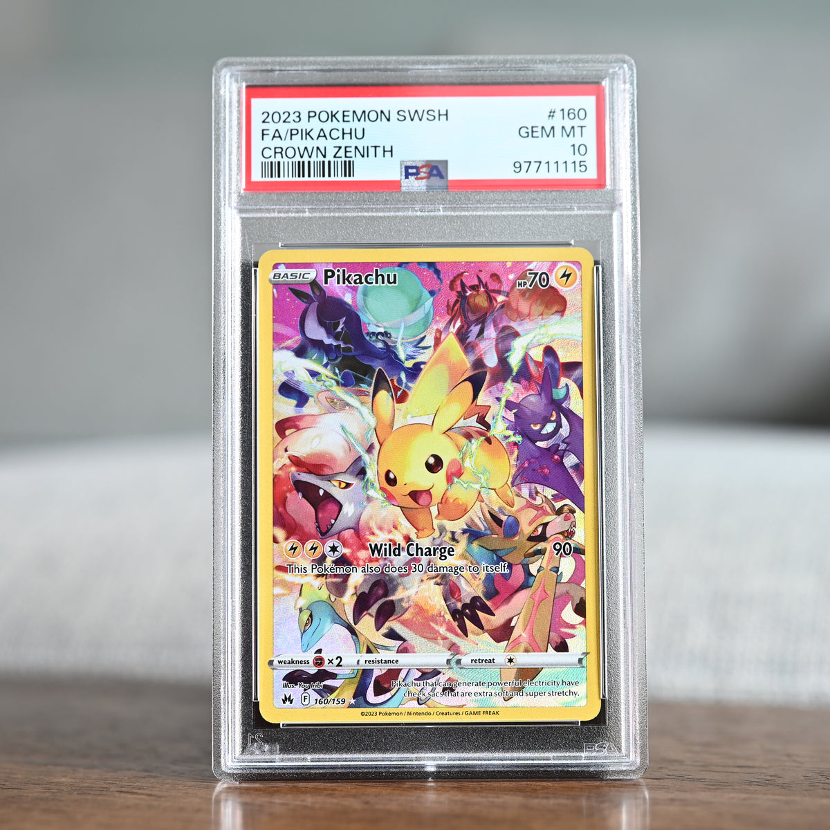 Pikachu 160/159 PSA 10