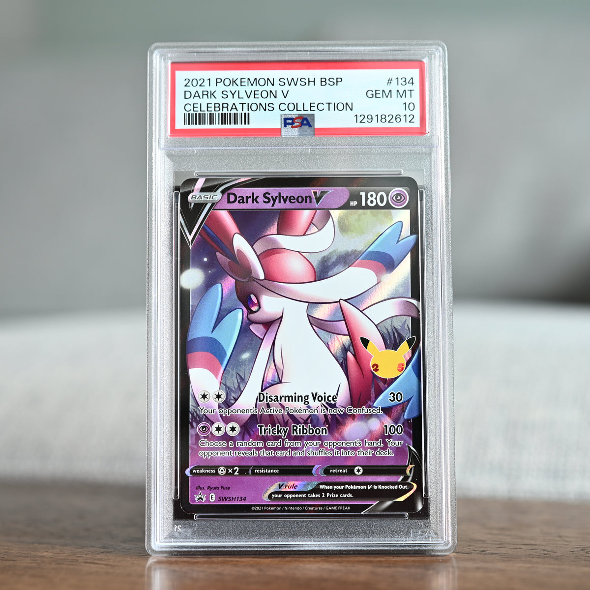 Dark Sylveon V SWSH134 PSA 10